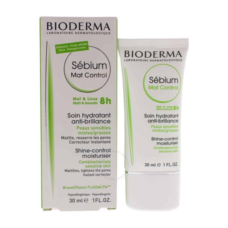 Bioderma Sebium Mat Control Shine Control Moisturiser 30ml