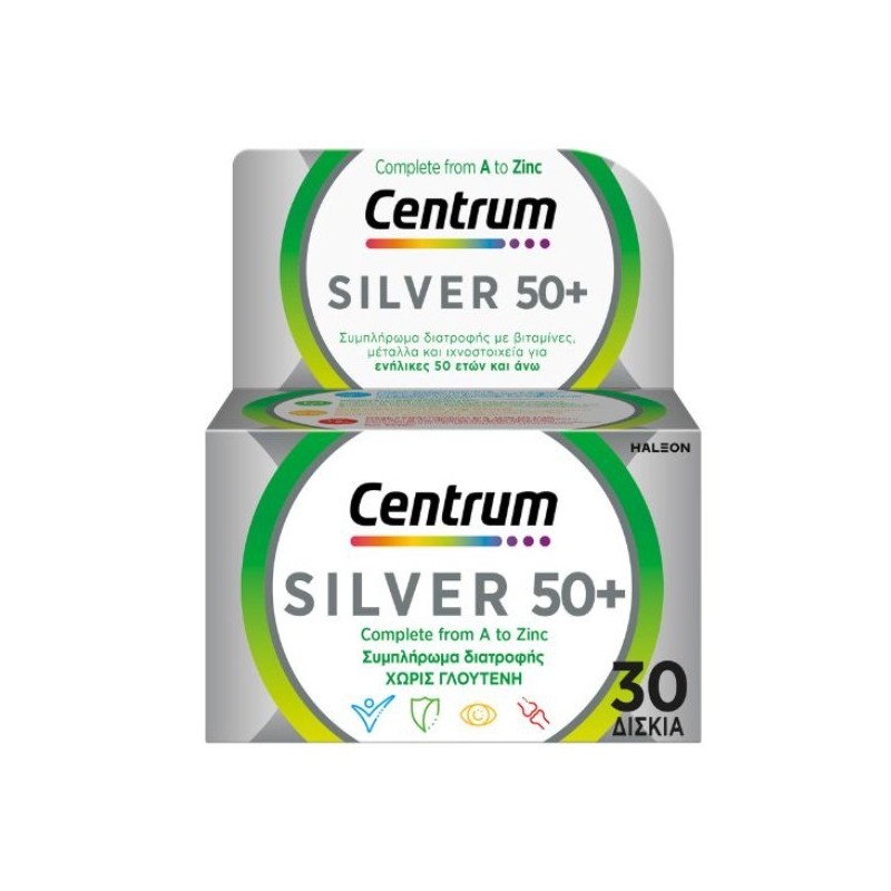 Centrum Silver 50+ Tabs 30