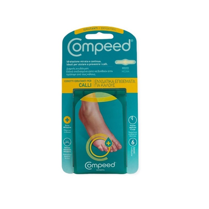 Compeed Callous Moist Plasters x6