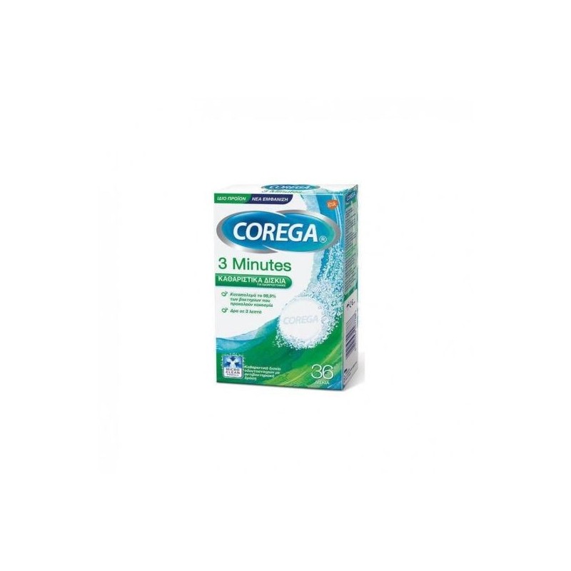 Corega 3 Minutes Daily Cleanser Tablets