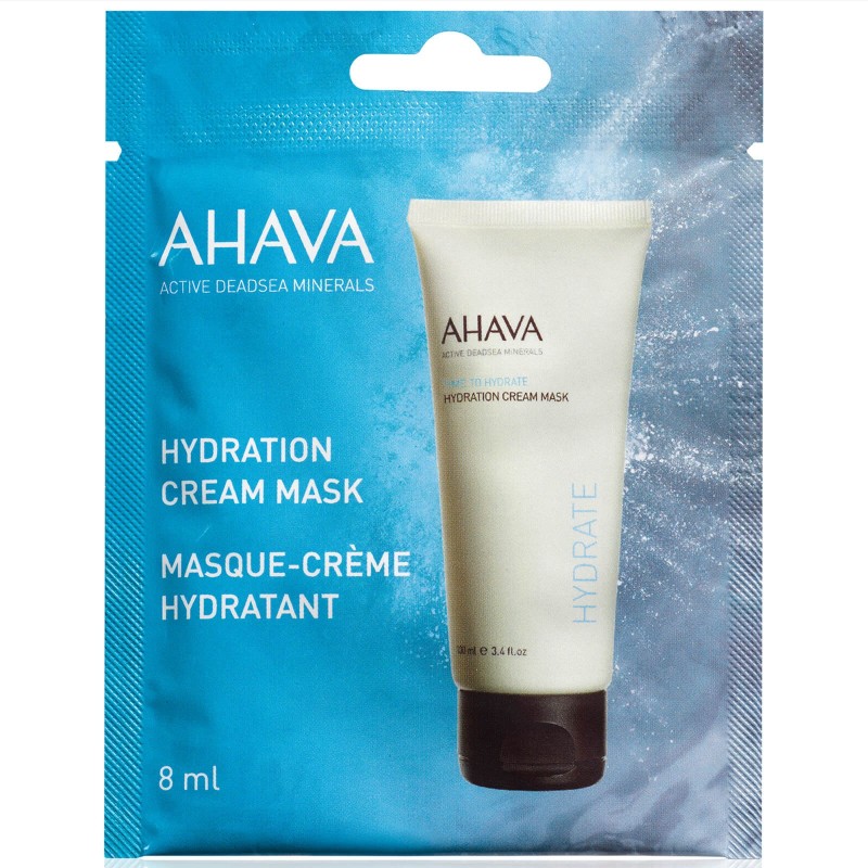 Ahava Time To Hydrate Hydration Cream Mask Ενυδατική Μάσκα Προσώπου, 8ml