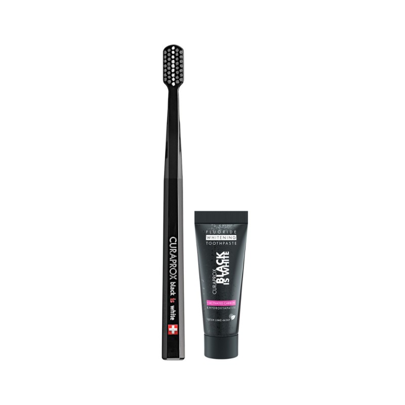 Curaprox Black is White Toothbrush Pack 10ml