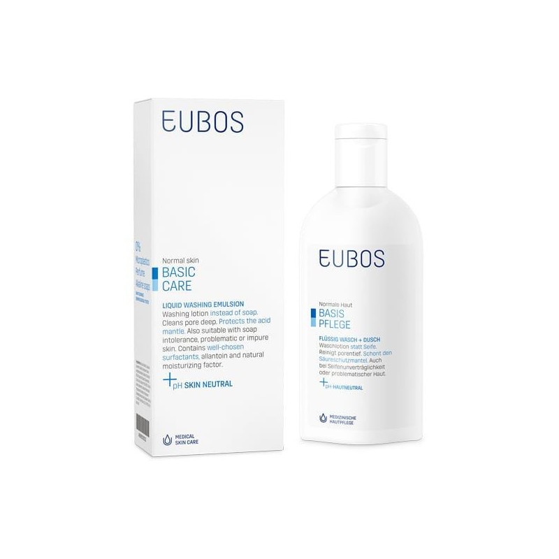 Eubos Basic Care Liquid Washing Emulsion 200ml