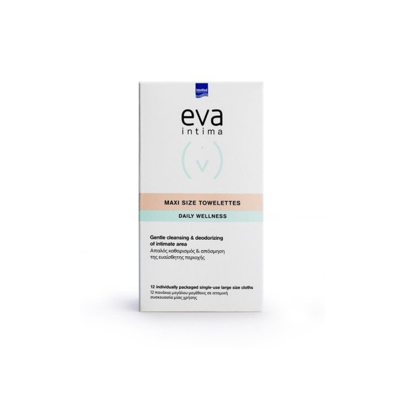 Eva Intima Fresh and Clean Maxi Towelettes x12