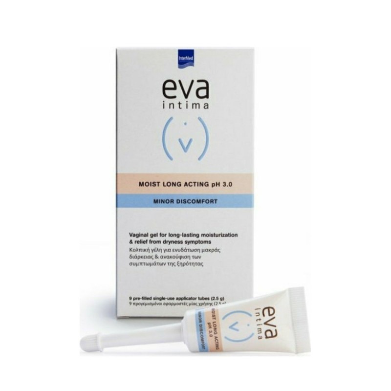 Eva Intima Moist Long Acting 9x2.5g