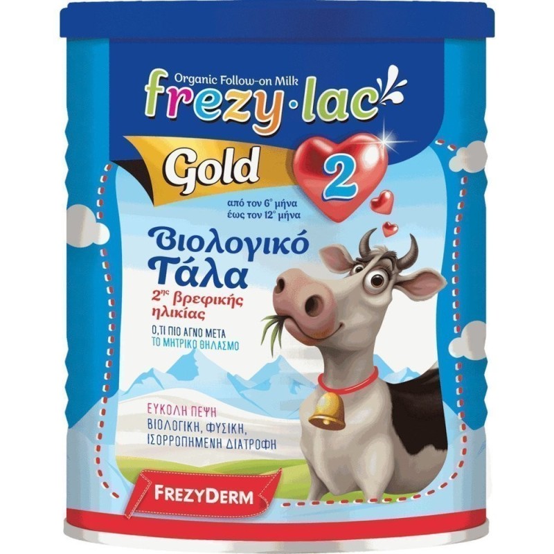 Frezylac Gold 2 Bio Cow 6+ Milk 400gr