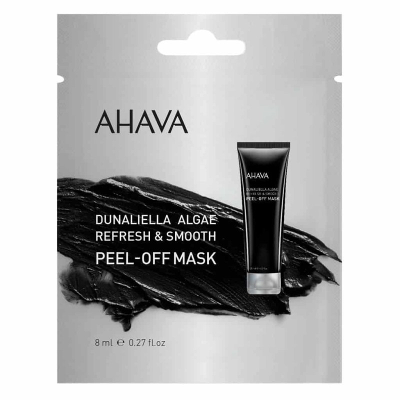 AHAVA SINGLE USE DUNALIELLA PEEL OFF MASK 8ML