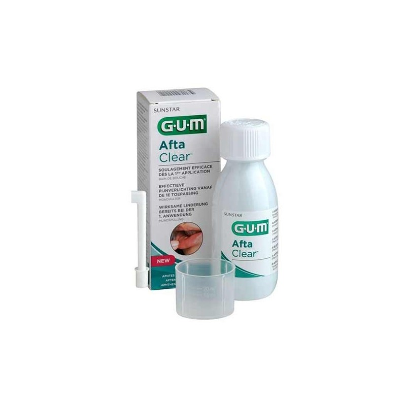 Gum Afta Clear Mouthrinse