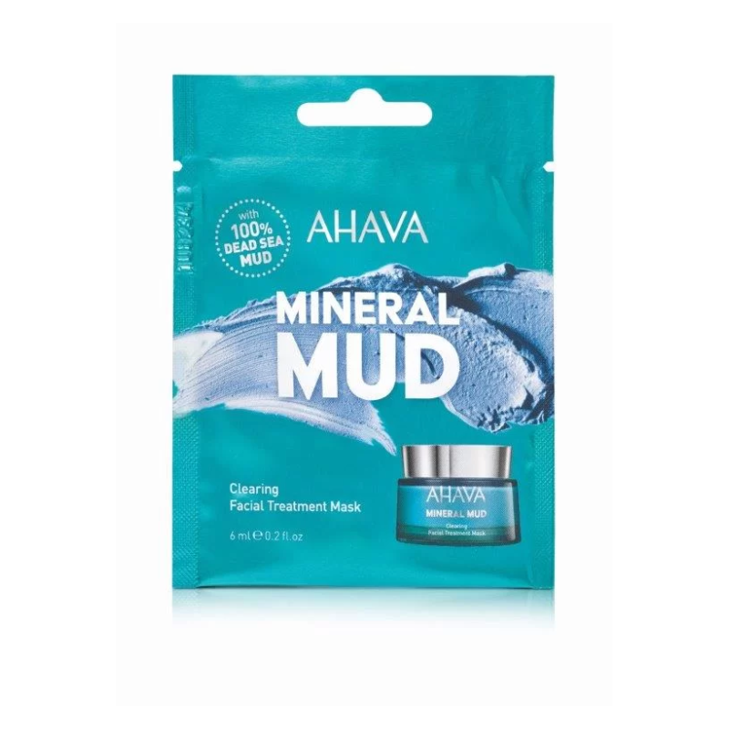 AHAVA SINGLE USE CLEARING MUD MASK 6ML