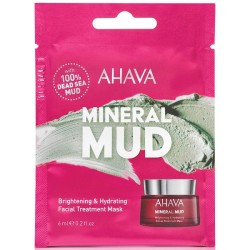 Ahava Mineral Mud Brightening & Hydrating Facial Treatment Mask Μάσκα Προσώπου Για Ενυδάτωση & Λάμψη, 6ml