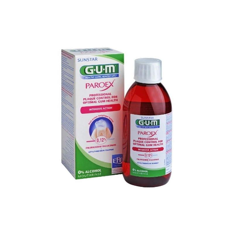 GUM Mouthwash Paroex Chlorex. 0.12% 300ml