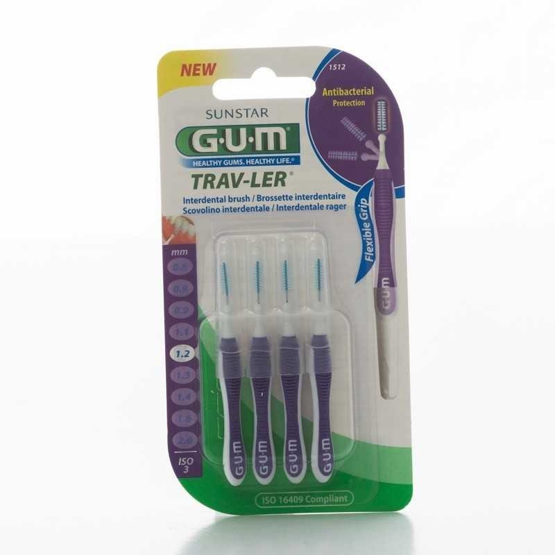 Gum ProxaBrush Trav-Ler Interdental Brush 1.2 LIL 1512
