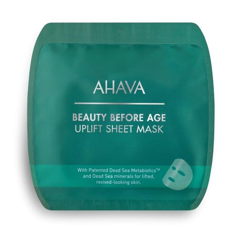 Ahava Beauty Before Age Uplift Sheet Mask Μάσκα Προσώπου για Αντιγήρανση & Σύσφιξη, 1τεμ