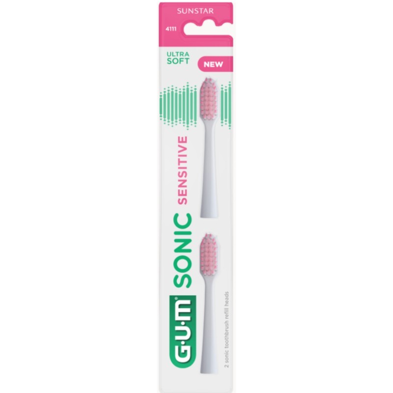 Gum Toothbrush Sonic Sensitive Refill