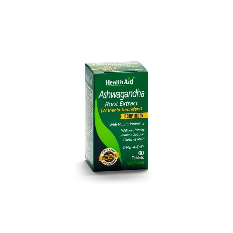 Health Aid Ashwagandha 60Tabs