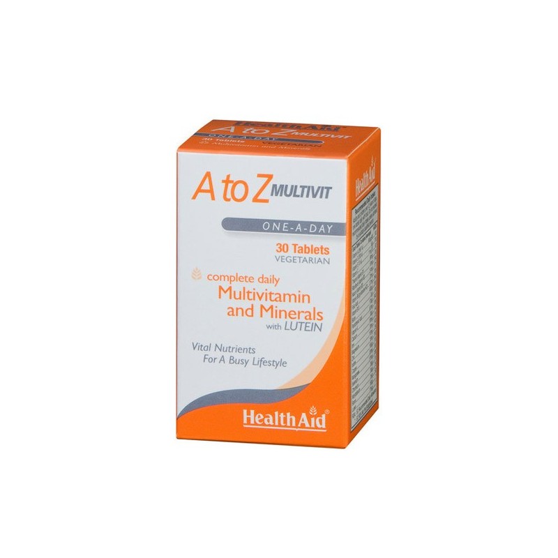 Health Aid A To Z Tabs 30