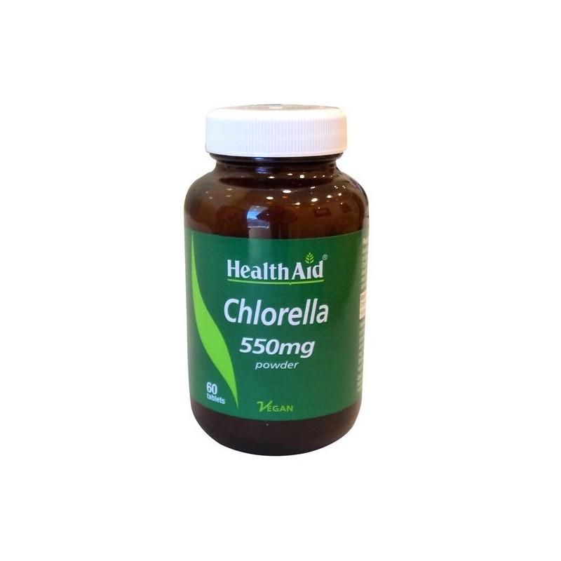 Health Aid Chlorella 550mg Tabs 60