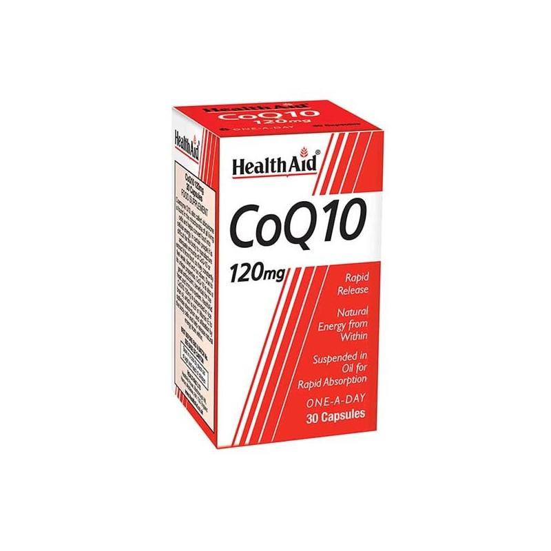 Health Aid Co Q 10 120mg Caps 30
