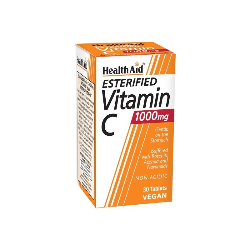 Health Aid Esterified Vitamin C 1000mg 30 Tabs