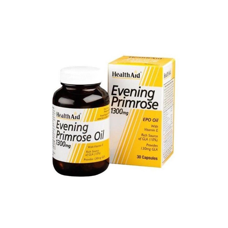 Health Aid E.P.O 1300mg Caps 30