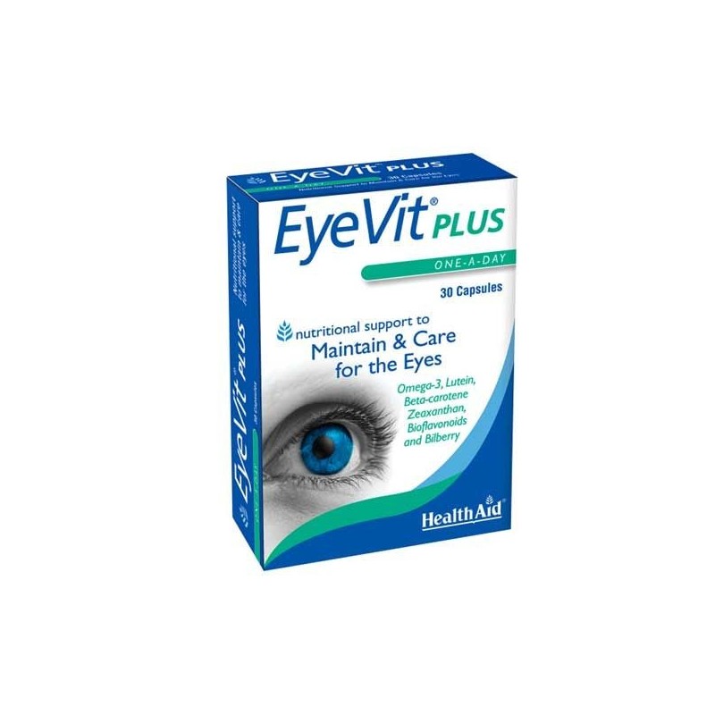 Health Aid Eye Vit Plus Caps 30