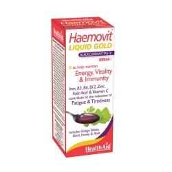 Health Aid Haemovit Liquid Gold 200ml