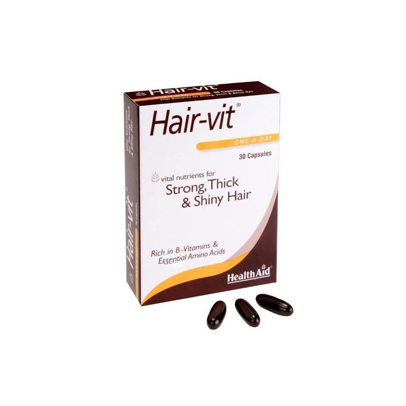 Health Aid Hair Vit Caps 30