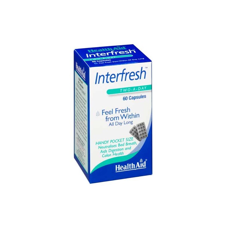 Health Aid Interfresh Caps 60's