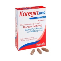 Health Aid Koregin Ginseng 3000 caps 30