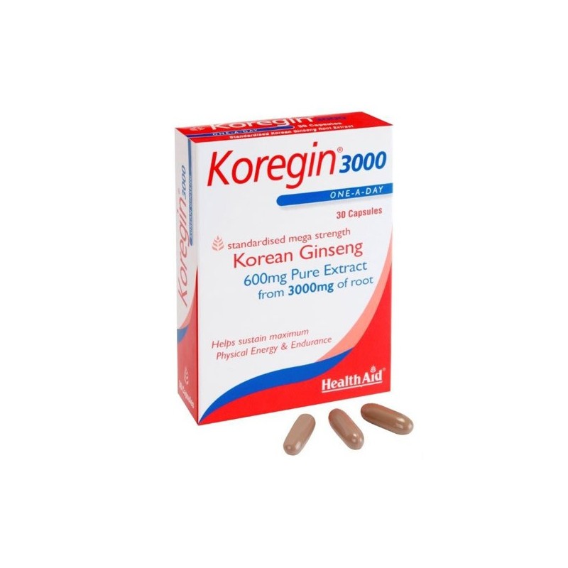 Health Aid Koregin Ginseng 3000 caps 30