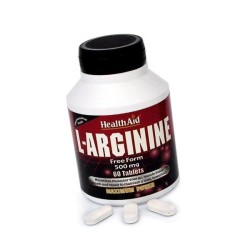 Health Aid L-arginine 500mg TBS 60s