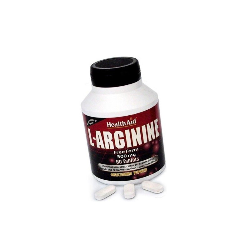 Health Aid L-arginine 500mg TBS 60s