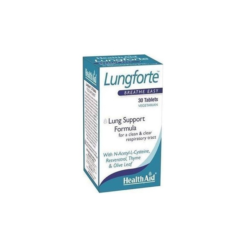 Health Aid Lungforte 30 Tabs