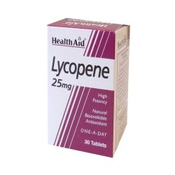 Health Aid Lycopene 25mg Tbs