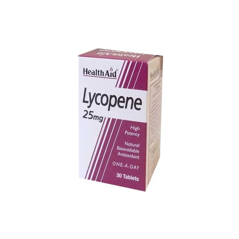 Health Aid Lycopene 25mg Tbs