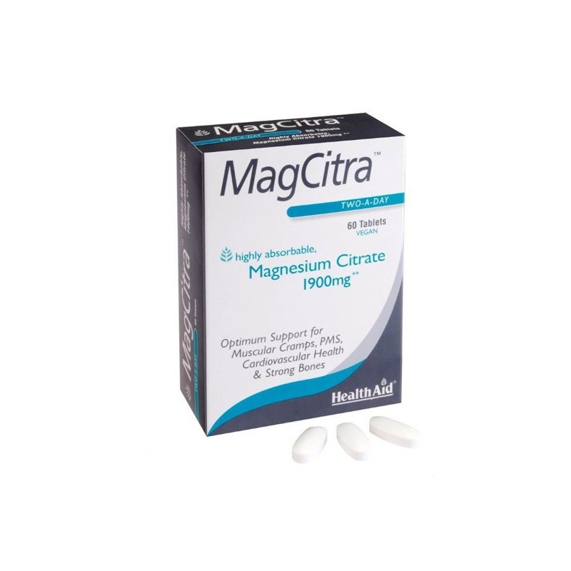 Health Aid Magcitra Tabs 60