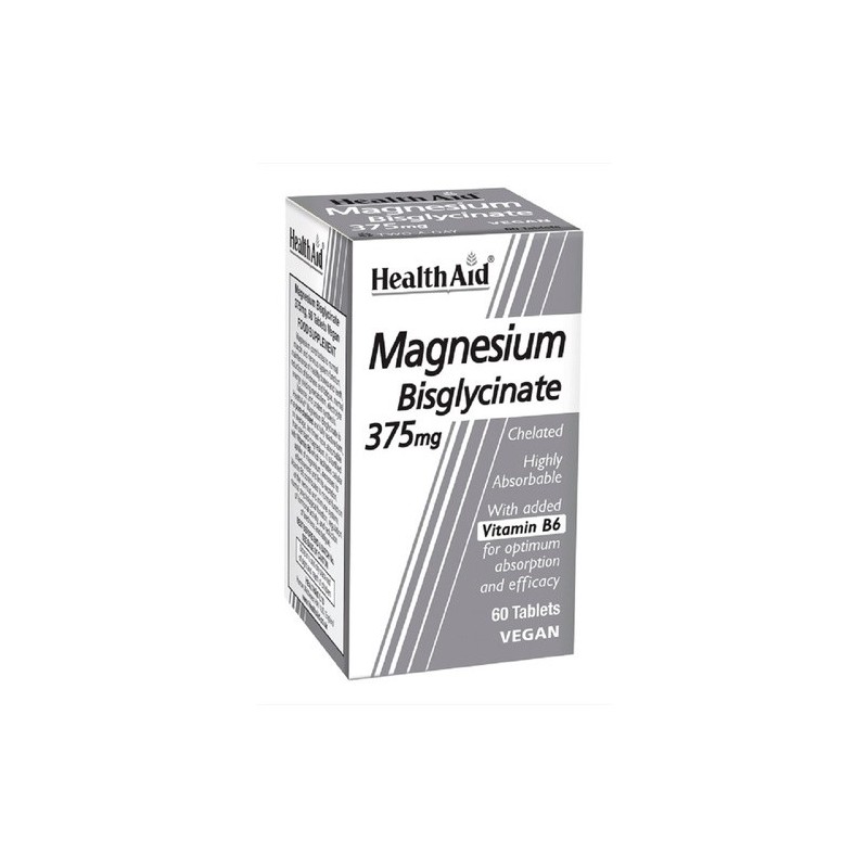 Health Aid Magnesium Bisglycinate 60Tabs