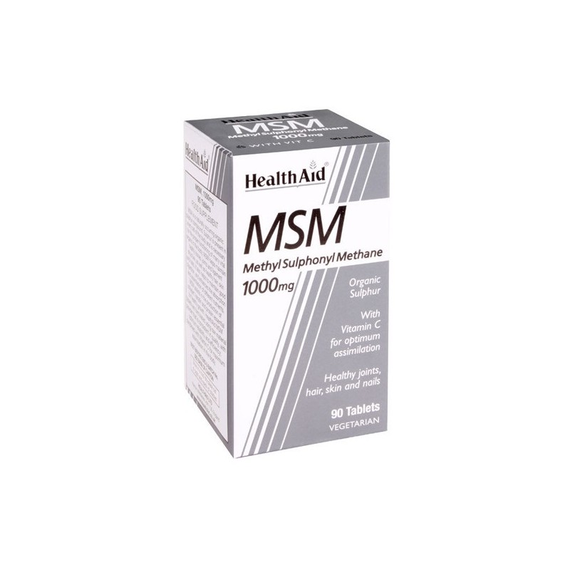 Health Aid MSM 1000mg 90 tabs
