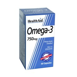 Health Aid Omega 3 750mg Caps 60