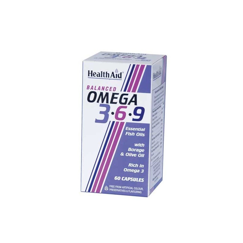 Health Aid Omega 3-6-9 Caps 60