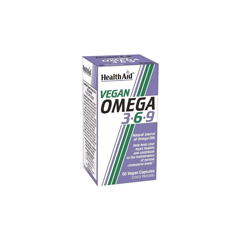 Health Aid Vegan Omega 3-6-9 60 Caps