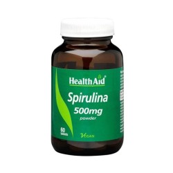 Health Aid Spirulina 500mg Tabs 60