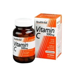 Health Aid Vitamin C 500mg Chew. 60
