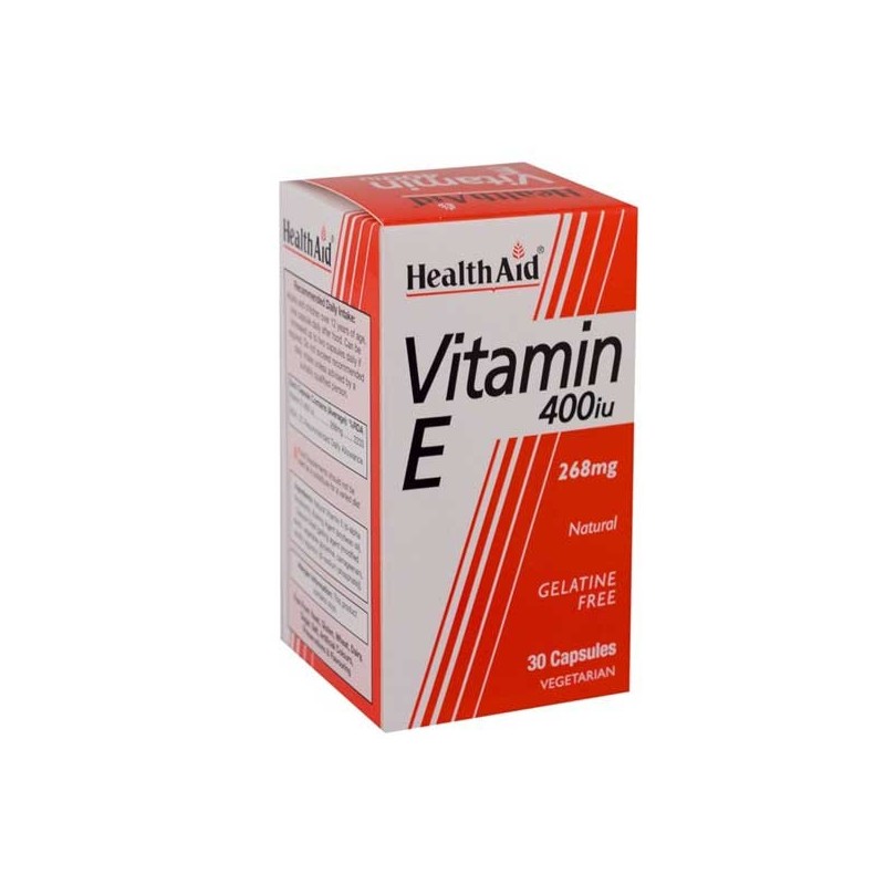 Health Aid Vitamin E 400IU Caps 30