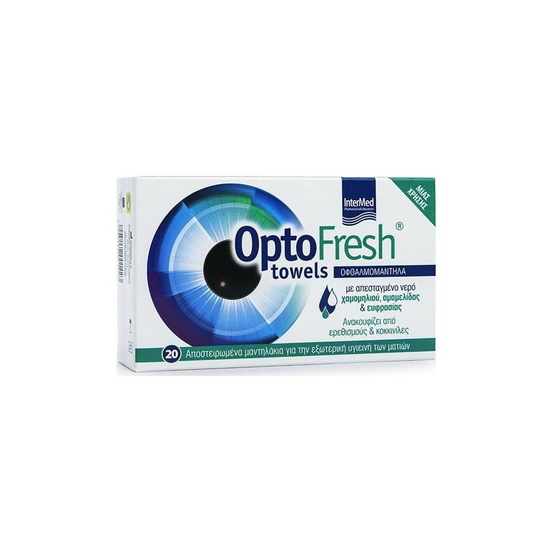 Optofresh Towels 20 Steril Towelettes