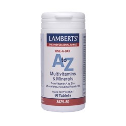 Lamberts A-Z Multivitamins & Minerals 60 Tabs