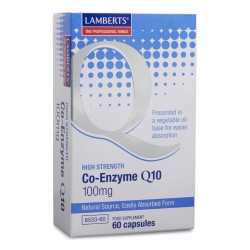 Lamberts Co-Enzyme Q10 100mg 60 Caps
