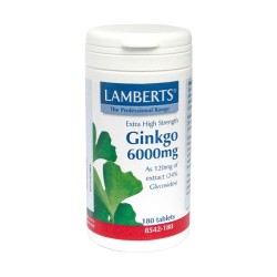 Lamberts Ginkgo 6000mg 180 tabs