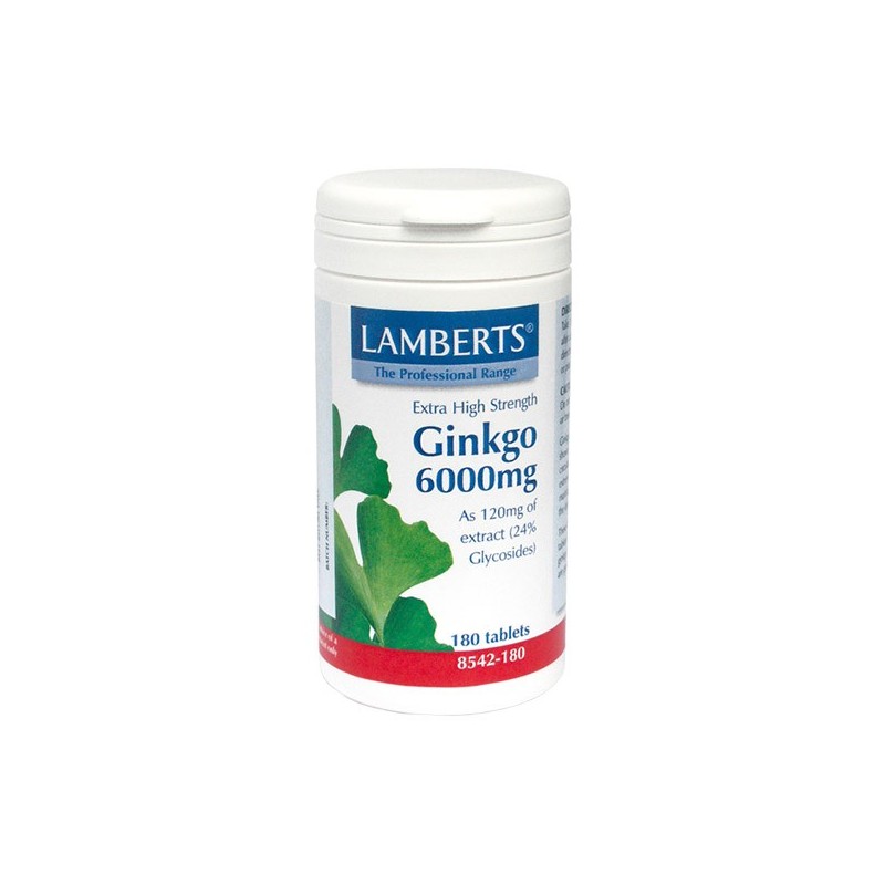 Lamberts Ginkgo 6000mg 180 tabs