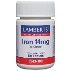 Lamberts Iron 14mg 100 Tabs